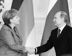 Путин обсудил с Меркель ситуацию в Крыму