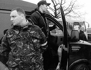 «Правый сектор» подтвердил использование машин Януковича
