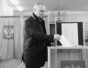 Exit-poll:  Пока нельзя определить лидера в гонке за пост мэра Новосибирска
