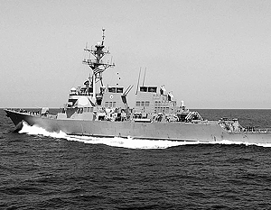 Эсминец ПРО ВМС США вошел в акваторию Черного моря