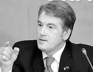 Ющенко в Баку призвал Азербайджан, Грузию и Украину объединиться против России