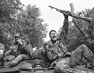 Первый батальон армии освобождения Донбасса начали формировать в Славянске