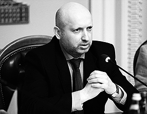 Турчинов заявил о возможности отвода войск с Юго-Востока Украины