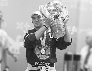 Чемпионская сборная России по хоккею осталась недовольна встречей во Внуково