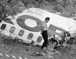 Ту-154 упал по ошибке