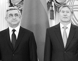 Армения и Киргизия выразили желание присоединиться к Евразийскому союзу