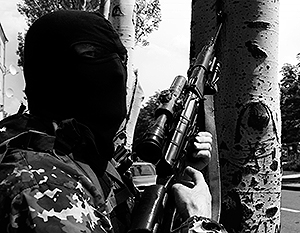 В ходе боя под Луганском ополченцам сдались десять пограничников