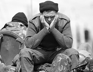 Ополченцы отпустили солдат из луганской воинской части