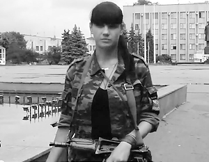 Жительница Славянска объяснила свое решение вступить в ополчение (видео)
