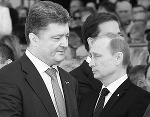 Путин заявил Порошенко о важности прекращения огня на юго-востоке Украины