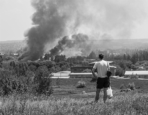ВС Украины: При крушении вертолета под Славянском погибли офицеры СБУ