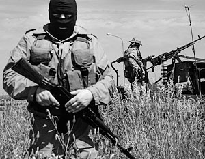 Очевидцы: Луганские ополченцы отбили у силовиков одну из установок «Град»