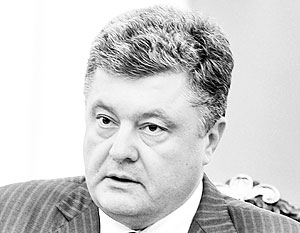 Порошенко заявил о готовности вести переговоры «с представителями населения» Донбасса