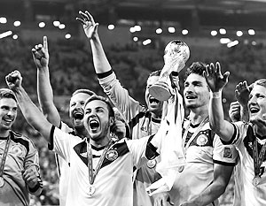Германия стала чемпионом мира по футболу