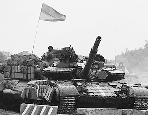 Отряд силовиков попал в засаду на севере от Донецка