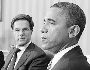 Белый дом: Обама и Рютте обсудили курс Запада в отношении России