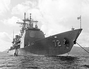 Крейсер ВМС США направился в Черное море