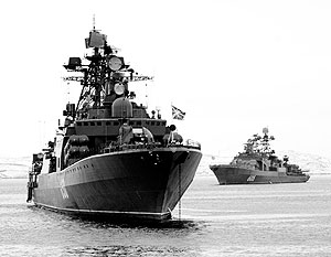 ВМФ: Северный флот ведет патрулирование после инцидента с подлодкой США