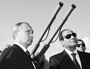 Президент Египта попросил Путина о поставках вооружений