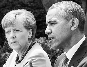Обама и Меркель осудили въезд на Украину российского гуманитарного конвоя