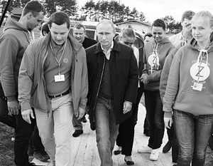 Владимир Путин несколько часов провел в общении с молодежью на «Территории смыслов»