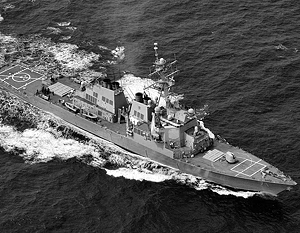 Боевые корабли США и Франции прошли пролив Дарданеллы в направлении Черного моря
