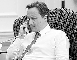 Журналисты подслушали разговор Кэмерона о реакции королевы на решение Шотландии