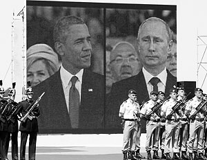 В этом году Обама и Путин виделись лишь мельком