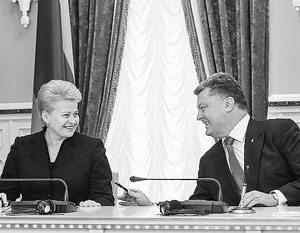 Президенты Литвы и Украины по-разному интерпретируют результаты своих переговоров