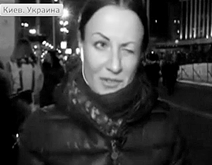 Подвергшуюся нападению в Киеве сотрудницу LifeNews помогали окружать «коллеги» – журналисты с Украины