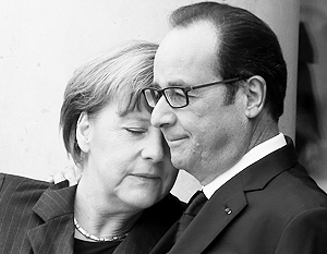 Меркель и Олланд пытаются уравновесить агрессивную политику США