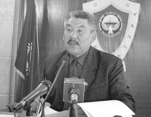 Генеральный прокурор страны Азимбек Бекназаров