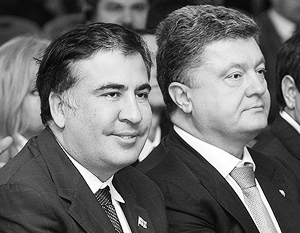 Саакашвили обещает, что в статусе помощника Порошенко будет координировать поставки оружия Киеву