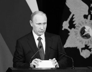 Путин подвел итоги работы МВД за год