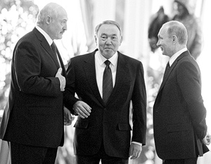 Россия, Белоруссия и Казахстан разрабатывают совместный план по преодолению кризиса