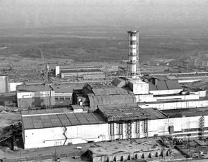 Пожар в Чернобыльской зоне