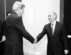 Западные СМИ обсуждают встречу Керри и Путина в Сочи 
