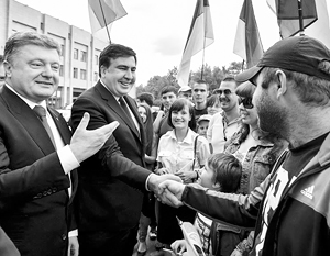 Михаил Саакашвили неожиданно стал одесситом