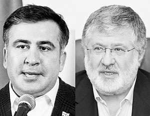 Саакашвили продолжает «выбивать» людей Коломойского на Украине