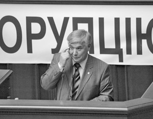Выступление Юрия Еханурова на заседании парламента Украины, где проходило обсуждение его кандидатуры на пост премьера