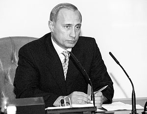 20 августа 1999 года. Путин еще только начинает свой путь в качестве политического лидера России