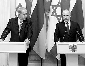 В последний раз в Москве Нетаньяху принимали в ноябре 2013 года