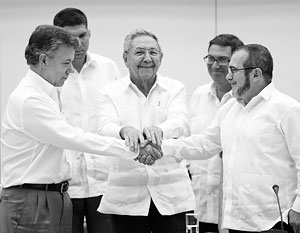 Главным посредником в переговорах выступил лидер Кубы Рауль Кастро