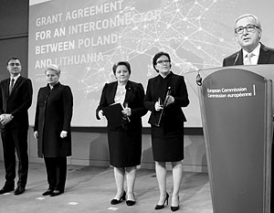 В Брюсселе подписано соглашение о строительстве газопровода, соединяющего Литву с Польшей