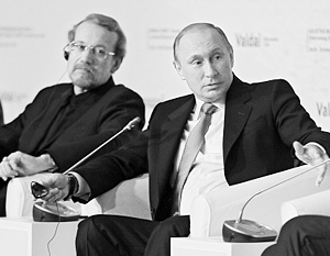 Владимир Путин и спикер иранского парламента Али Лариджани