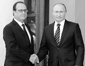 Свое «дипломатическое турне» Франсуа Олланд решил завершить встречей с Владимиром Путиным