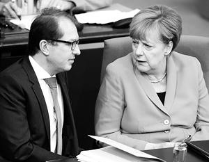Баварцы давят на Меркель 