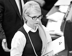 Юлия Тимошенко покидает правящую коалицию