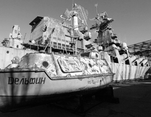 В украинских ВМС боеспособны менее десятка кораблей и судов, остальные больше походят на металлолом