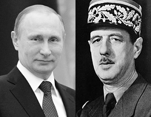 Многие французы считают Путина вторым де Голлем, заявил автор вышедшей во Франции книги о российском президенте